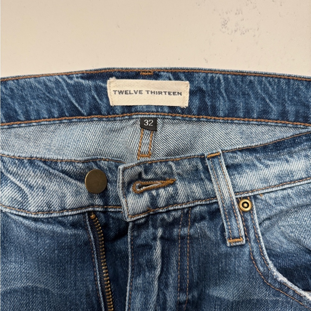1213 LA Twelve Thirteen selvedge denim jeans Relaxed fit